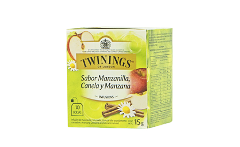 twinings manzanilla canela